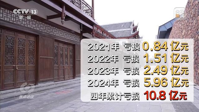 累计亏损超10亿停车场成唯一盈利项目新葡京网上赌场耗资24亿的古城四年(图5)